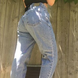 High waisted Calvin Klein boyfriend jeans